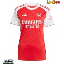 Arsenal Cristhian Mosquera #3 Replica Home Shirt Ladies 2025-26 Short Sleeve